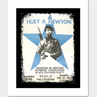 Huey Newton 1971 Poster Posters and Art